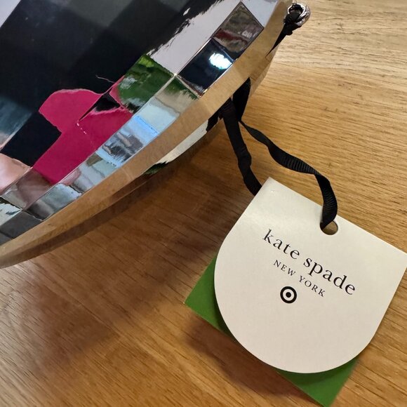 Disco Heart -Shape Crossbody/Shoulder Bag - kate spade new york x Target, Silver - Picture 10 of 11